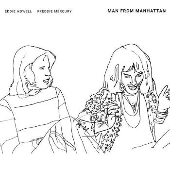 Eddie Howell & Freddie Mercury - Man From Manhattan (White Coloured) (LP)