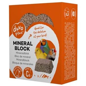 Duvo+ minerálny blok na báze vápnika a ustríc 80 g 6,5 × 5,3 × 2,5 cm (5414365366445)