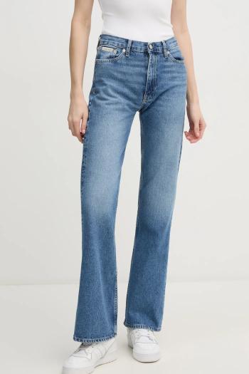 Rifle Calvin Klein Jeans dámske, vysoký pás, J20J224525