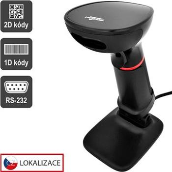 Virtuos CCD čítačka Virtuos HT-855A, RS-232 – čierna (EHE0006)