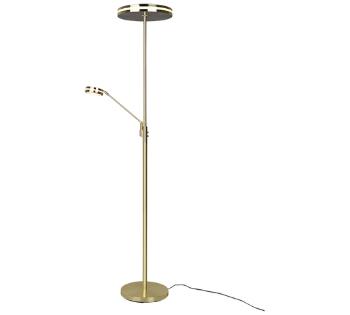 LED stojaca lampa Trio Franklin mosadz 426510208