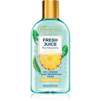 Bielenda Fresh Juice Pineapple micelárna voda pre rozjasnenie pleti 500 ml