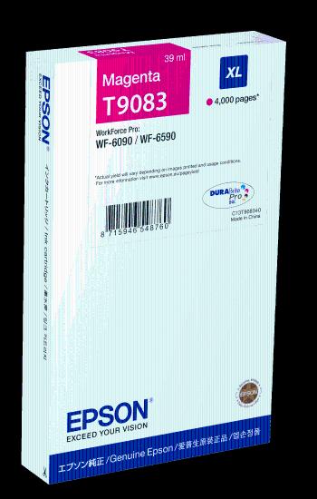 Epson T9083 XL C13T90834N purpurová (magenta) originálna cartridge