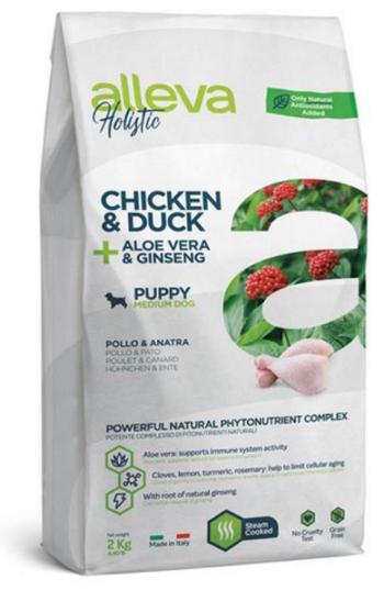 Alleva HOLISTIC dog puppy & junior medium chicken 2kg