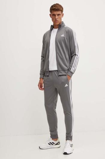 Tepláková súprava adidas Essentials pánska, šedá farba, IY6649