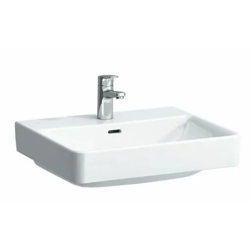 Laufen Pro S umývadlo 55x46,5 cm s otvorom uprostred h8169620001041 1696.2.000.104.1
