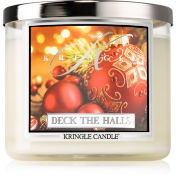 Kringle Candle Deck The Halls vonná sviečka I. 411 g