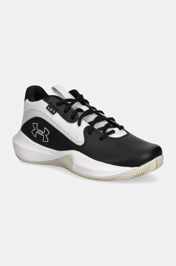 Basketbalové topánky Under Armour Lockdown 7 čierna farba, 3028512