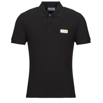 Versace Jeans Couture  POLO77GAGT08  Polokošele s krátkym rukávom Čierna