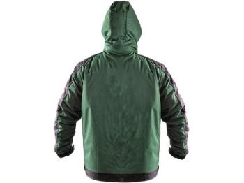 Bunda CXS IRVINE, zimná, pánska, zeleno-čierna, veľ. 2XL