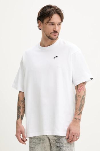 Tričko Vans pánske, biela farba, s potlačou, VN000P50YB21