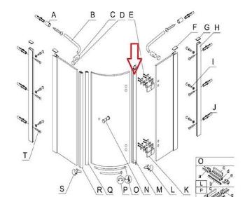 Náhradný diel Siko Comfort NDTCS390TM