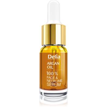 Delia Cosmetics Professional Face Care Argan Oil intenzívne regeneračné a omladzujúce sérum s argánovým olejom na tvár, krk a dekolt 10 ml