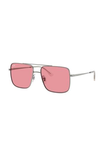 Slnečné okuliare Ray-Ban šedá farba, 0RB3758