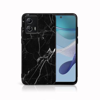 MY ART Ochranný kryt pre Motorola Moto G53 5G BLACK MARBLE (142)