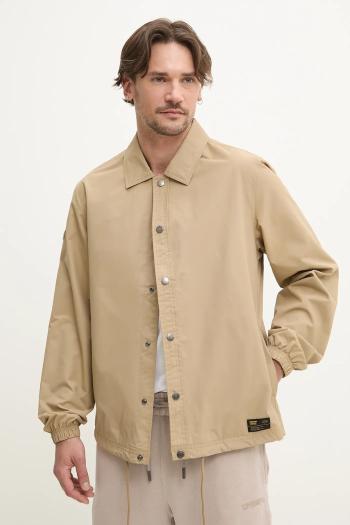 Bunda Superdry zelená farba, prechodná, M5012152A-8TU
