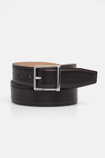 Opasok Calvin Klein pánsky, hnedá farba, K50K512342