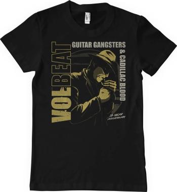 Volbeat Tričko Guitar Gangsters Unisex Black 2XL