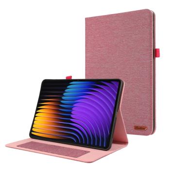 FABRIC Zaklápací kryt pre Xiaomi Pad 7 / Pad 7 Pro ružový