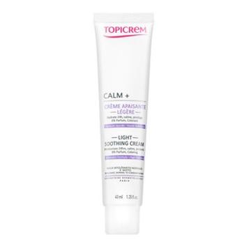 Topicrem Calm+ Light Soothing Cream pleťový krém s hydratačným účinkom 40 ml