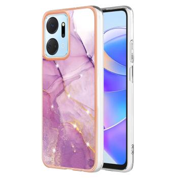 IMD MARBLE Ochranný kryt Honor X7a PURPLE