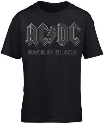 AC/DC Tričko Back In Black Black L