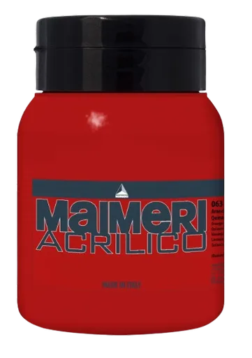 MAIMERI ACRILICO - Akrylové farby 063 - quinacridone orange, 0,5 L