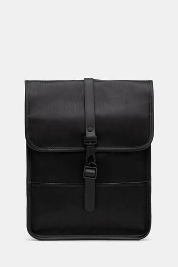 Ruksak Rains Backpack Micro W3 čierna farba, veľký, jednofarebný, 13010.84