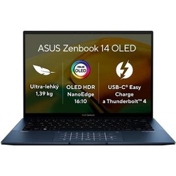 ASUS Zenbook 14 OLED UX3402ZA-OLED282W Ponder Blue celokovový + ZDARMA Elektronická licencia Bezstarostný servis ASUS - bez nutnosti registrace / aktivace