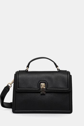 Kabelka Tommy Hilfiger čierna farba, AW0AW17176