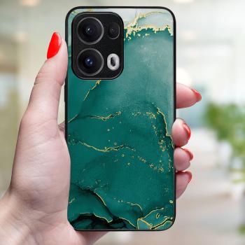 MY ART Ochranný kryt pre Oppo Reno13 Pro 5G GREEN MARBLE (145)