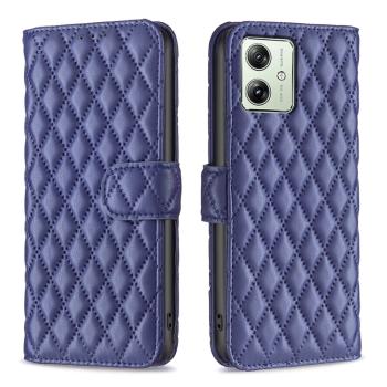 LATTICE Ochranné puzdro pre Motorola Moto G54 5G / G54 5G Power Edition modré