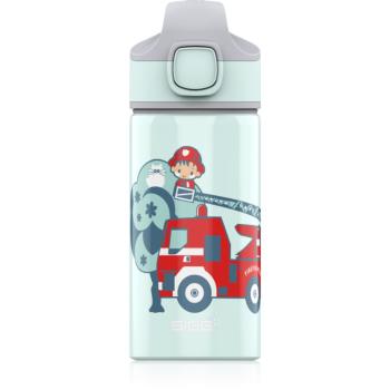 Sigg Miracle školská fľaša s rúrkou Fireman 400 ml