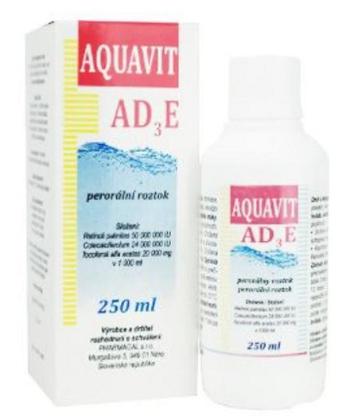 Aquavit AD3E perorálny roztok pre zvieratá 250ml