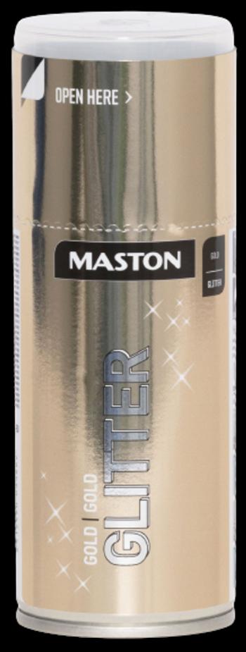 MASTON GLITTER - Glitrovací sprej zlatý 150 ml