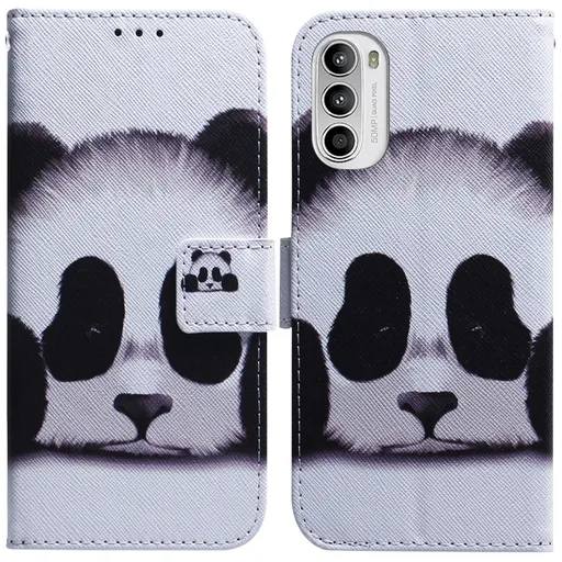 ART Peňaženkový kryt pre Motorola Moto G52 PANDA