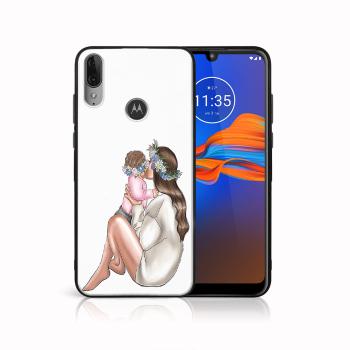 MY ART Silikónový obal Motorola Moto E6 Plus BABY GIRL (111)