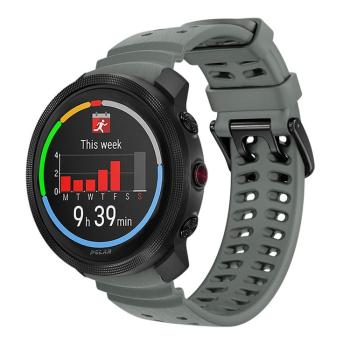 SILICONE Vymeniteľný remienok pre Polar Vantage M3 šedý