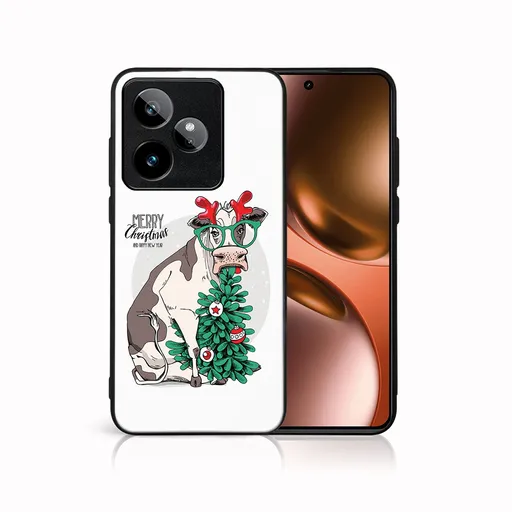 MY ART Kryt s vianočným dizajnom Realme GT 7 5G MERRY CHRISTMAS (074)