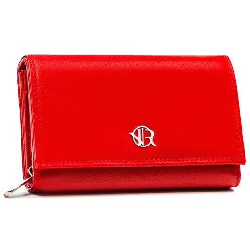 Červená dámska kožená peňaženka s RFID ochranou – Rovicky