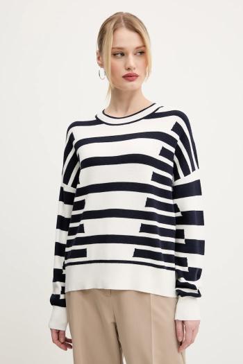 Sveter Desigual COPENHAGUE dámsky, biela farba, tenký, 25SWJF01
