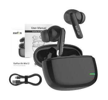 EarFun AirMini 2 TWS fülhallgató, ANC, fekete