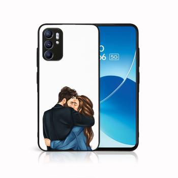 MY ART Silikónový obal Oppo Reno6 5G COUPLE (117)