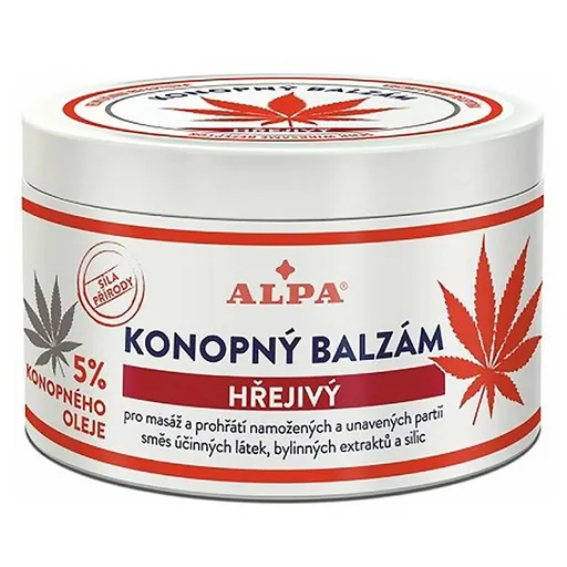 ALPA Konopný balzam hrejivý 250 ml