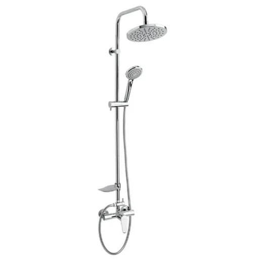 Novaservis Titania Fresh sprchový systém na stenu s mydlovničkou chróm set040/96,0 SET04096.0