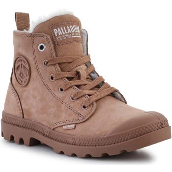 Palladium  Pampa HI ZIP WL NUDE BROWN 95982-254-M  Polokozačky Hnedá