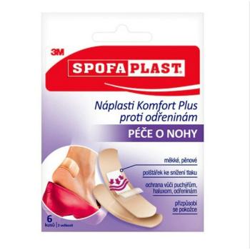 3M™ SPOFAPLAST 187 Komfort Plus náplasti proti odreninám 6 ks