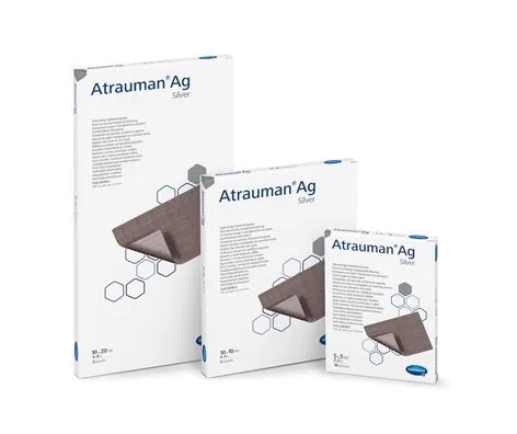 ATRAUMAN AG kompres impregnovaný obsahuje striebro (10x20cm) 3ks