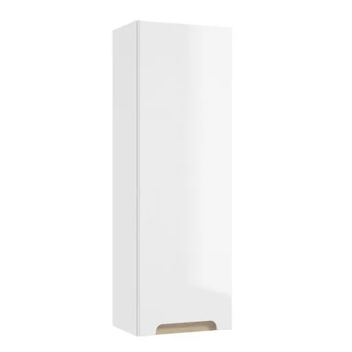 Kúpeľňová skrinka Naturel Stilla 30x90x22 cm biela STILLAC03002