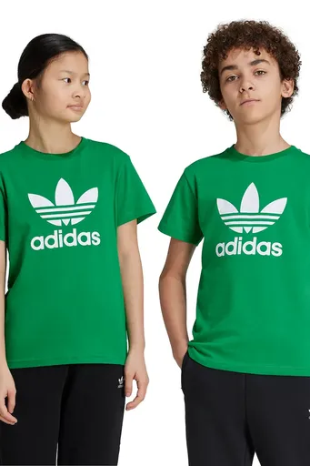 Detské bavlnené tričko adidas Originals TREFOIL TEE
